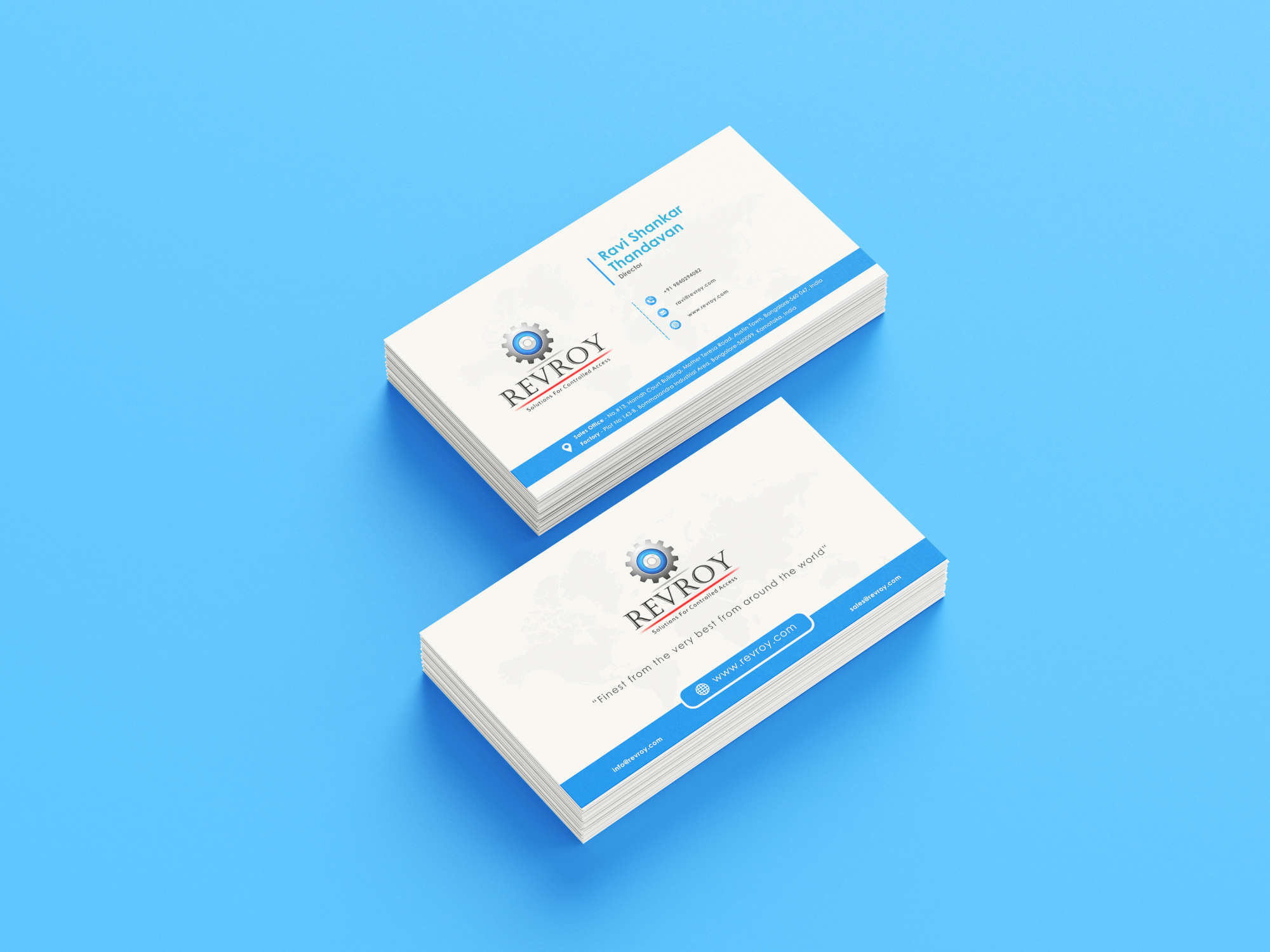 Visiting Card design